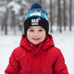 Bonnet Rajd Barbórka à pompon enfant