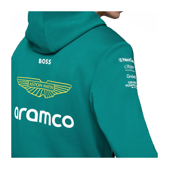 2025 Aston Martin Aramco F1 Mens Team Hoodie