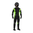 Combinaison Sparco Futura noire/verte (FIA)