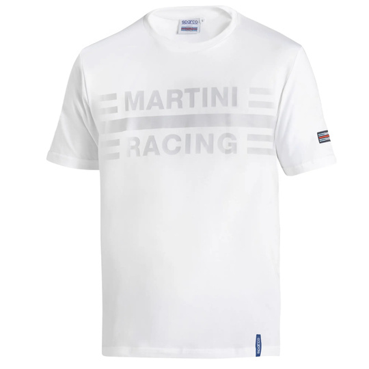 T-shirt Sparco Martini Racing Big Logo blanc