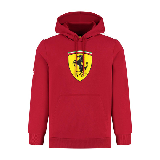 2025 Scuderia Ferrari F1 Men's Shield Hoodie Red 