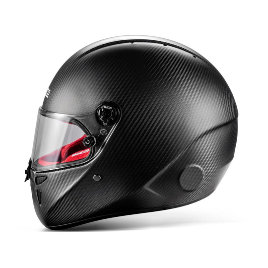 Sparco Italy STEALTH KF CARBON 8878-2024 Kart Helmet black-red (FIA)