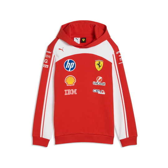 Sudadera Team infantil Scuderia Ferrari F1 2026
