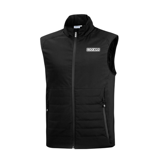 Chaleco impermeable Sparco Wind MY22 negro