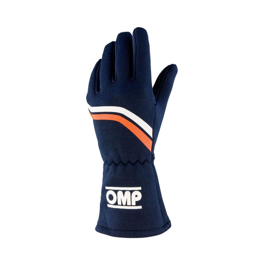 Guantes OMP Dijon MY25 azul marino (FIA)