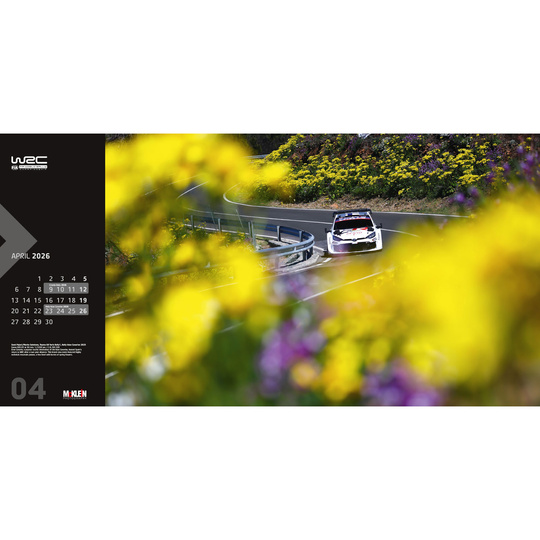 El calendario de pared 2026 McKlein The Wider View