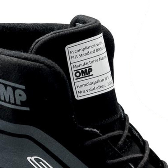 Chaussures OMP Sport MY22 noires (FIA)