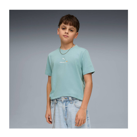 Camiseta infantil McLaren F1 Small Logo 2026 azul