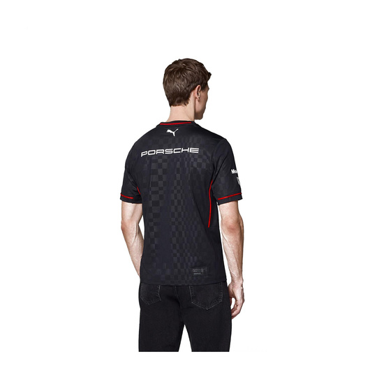 2025 Porsche Motorsport Men's Team T-Shirt Black