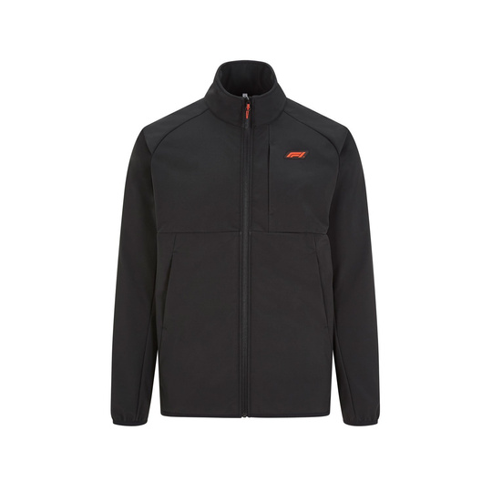Formula 1 Mens Tech Softshell Jacket Black