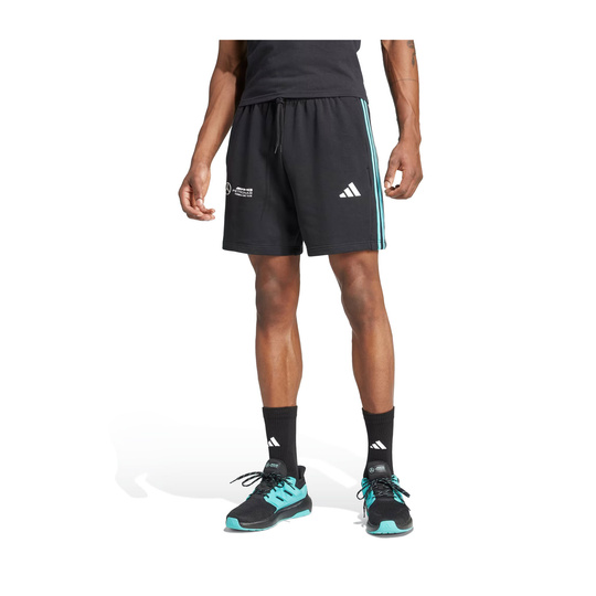 2025 Mercedes AMG Petronas F1 Mens DNA Logo Shorts