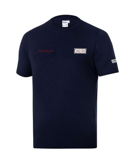 T-shirt Sparco Targa Florio Merzario #AM1 bleu marine