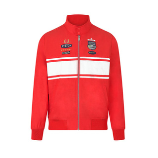 2024 Ayrton Senna Men's Legacy Patchwork Bomber Jacket