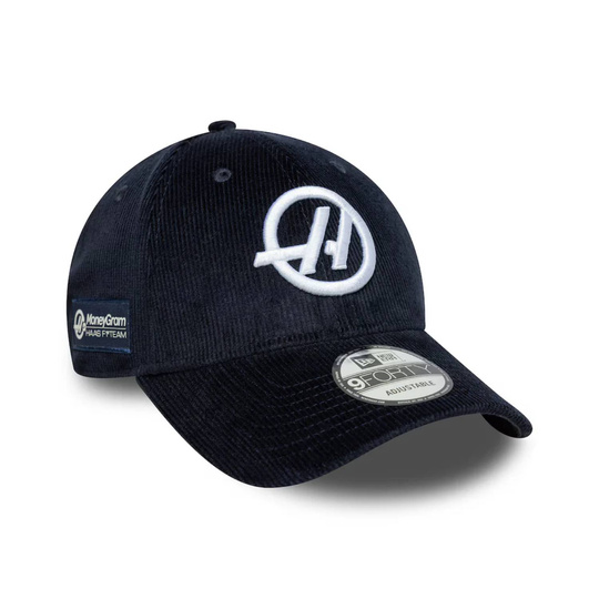 Gorra Haas F1 Cord 2026 azul marino