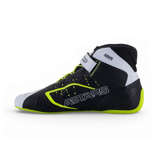 Chaussures Alpinestars Tech-1 KX V3 noires/blanches (FIA)