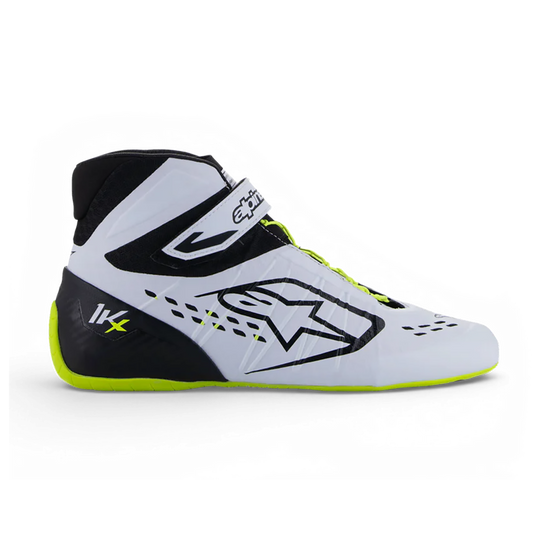 Chaussures Alpinestars Tech-1 KX V3 noires/blanches (FIA)