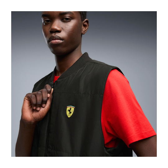 2026 Scuderia Ferrari F1 Logo Vest Black