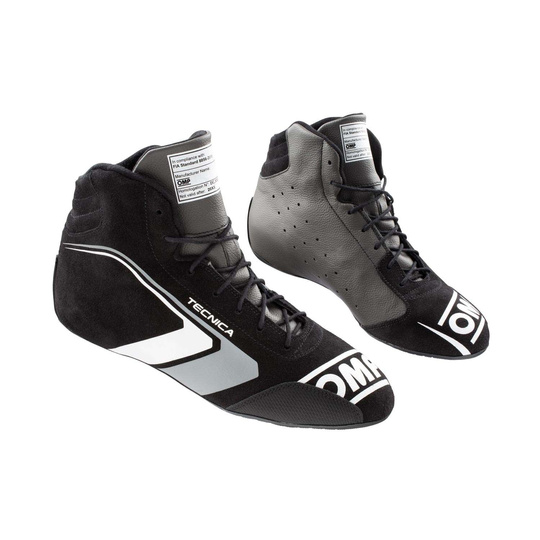 OMP Italy TECNICA MY21 Racing Shoes Black (FIA )