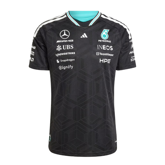 Camiseta Mercedes AMG F1 Authentic Team 2026 negro