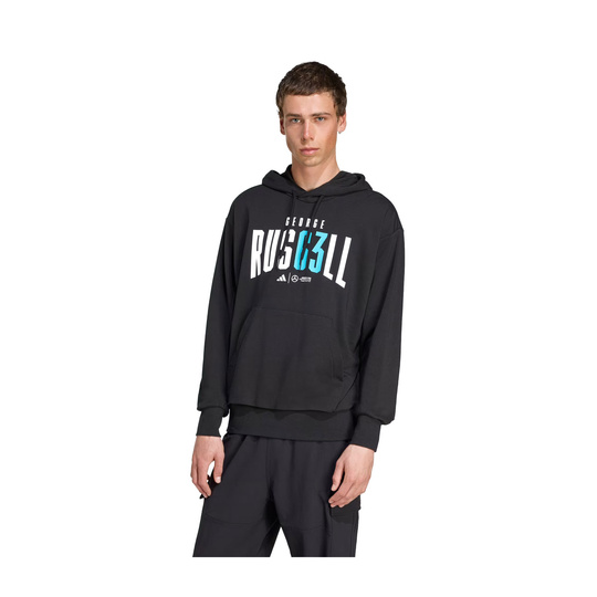 2025 Mercedes F1 Petronas Mens Russell Hooded Sweatshirt