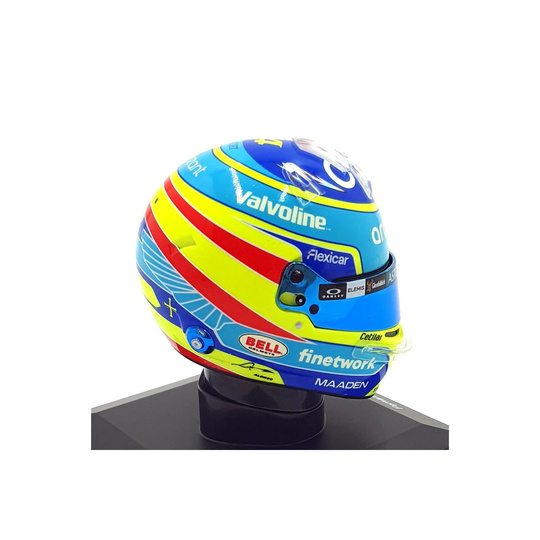 Casque miniature Aston Martin F1 Fernando Alonso 1:5