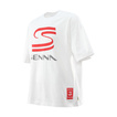 2025 Ayrton Senna F1 Collection Mens Double S Oversize T-Shirt