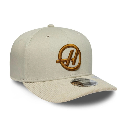 Gorra Haas F1 Cord 2026 crema