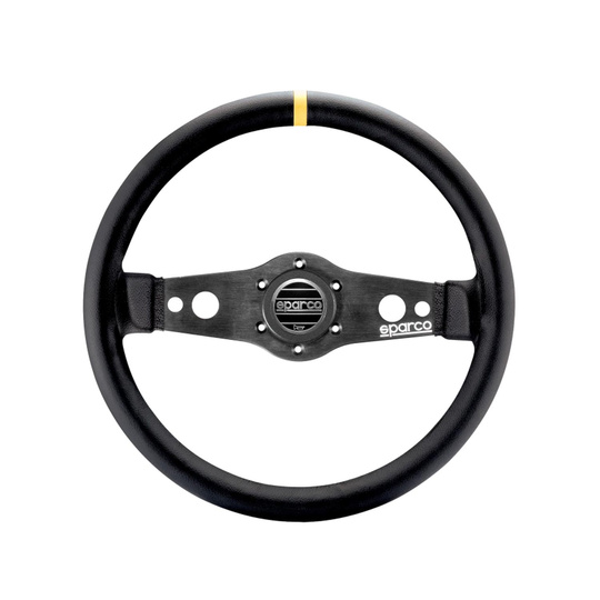 Sparco R215 Flat Steering Wheel Leather