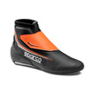 Sparco K-Prime Racing Shoes Black/Orange (FIA)
