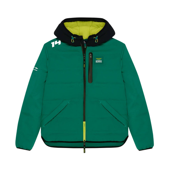2024 Aston Martin UK Mens Alonso Kimoa Puffy Jacket