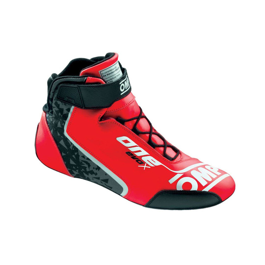 OMP One EVO X Racing Shoes Red (FIA)
