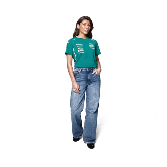 Camiseta Team Aston Martin F1 2025 para mujer