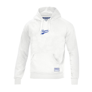 Sparco Italy Mens VINTAGE Hoodie white
