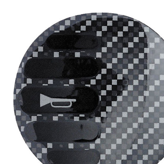 Emblema de claxon Sparco 01597GN