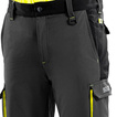 Pantalon Sparco Tech gris/jaune