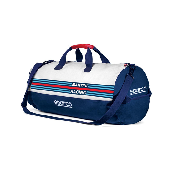 Bolsa de viaje Martini Racing Sparco azul marino