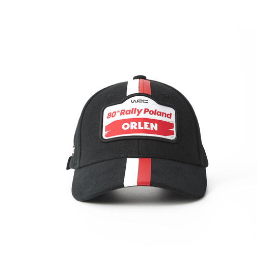 Casquette Rally Poland Stripe noire