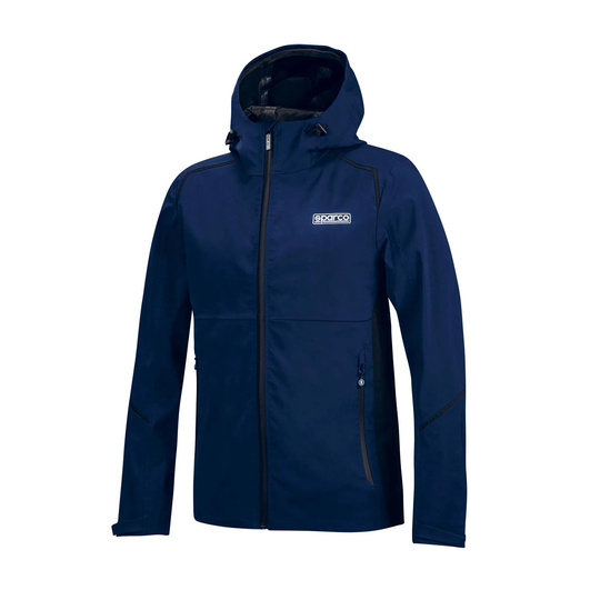  Sparco Italy Mens SHELL jacket navy blue