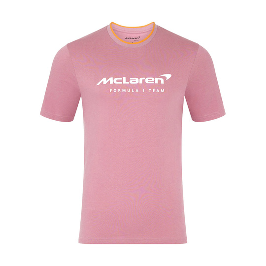  2025 McLaren F1 UK Mens Essentials T-Shirt lilac