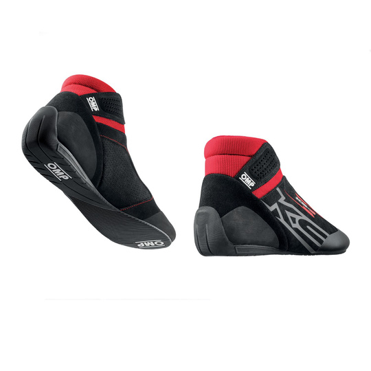 Botas infantiles OMP KS-3 MY26 negras/rojas