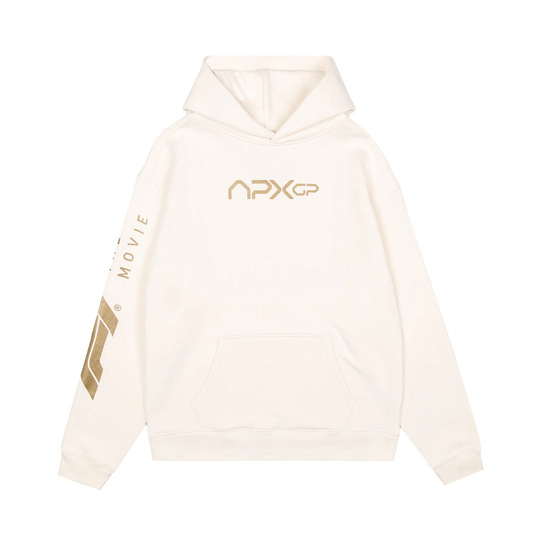 2025 Apex GP Mens Team Hoodie cream