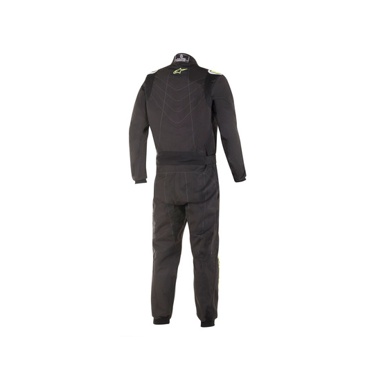 Alpinestars KMX-9 V3 Karting Suit Black/Yellow (FIA)