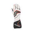 Gants Alpinestars Tech-1 ZX V2 blancs (FIA)
