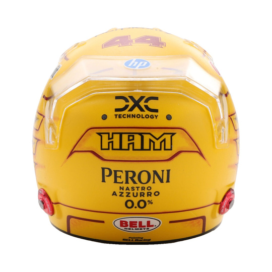 Casque miniature Scuderia Ferrari F1 Lewis Hamilton Monaco GP 1:5