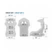 Asiento baquet Sparco Circuit II QRT MY19 (FIA)