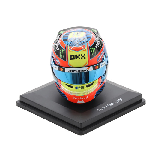 Casco en miniatura McLaren F1 Oscar Piastri 2026 1:5