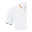 2025 McLaren F1 UK Mens Essentials polo shirt white