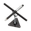 Fixation roue de secours OMP avec porte-clé