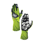 OMP KS-4 ART Racing Gloves Yellow