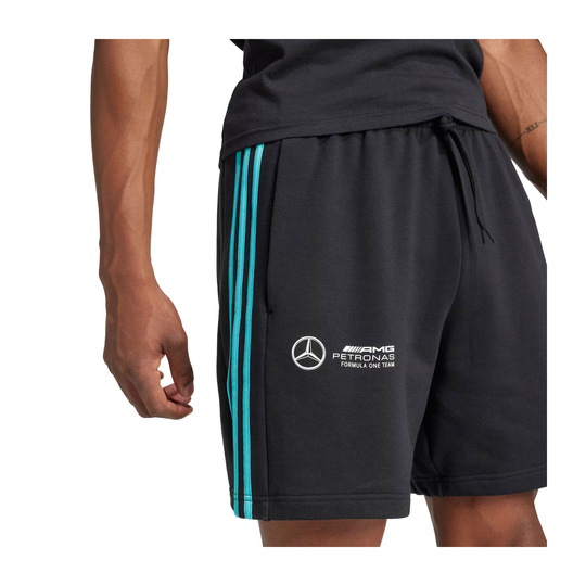 2025 Mercedes AMG Petronas F1 Mens DNA Logo Shorts